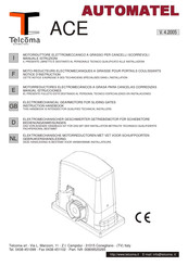 Telcoma Ace Manual De Instrucciones