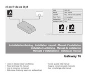 BDR Thermea Group Gateway 16 Manual De Instalación