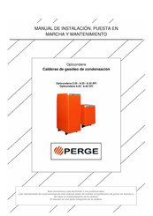 Perge 906358 Manual De Instalación, Puesta En Marcha Y Mantenimiento