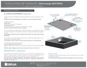firplak SANTORINI Instrucciones De Instalación