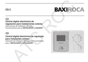 baxiroca CS 2 Instrucciones De Instalación, Montaje Y Funcionamiento