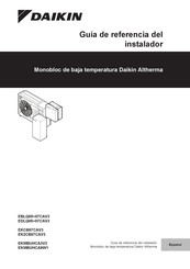 Daikin EBLQ05+07CAV3 Guía De Referencia Del Instalador