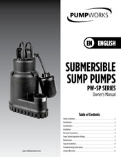 PUMPWORKS PW-SP33T Manual Del Usuario