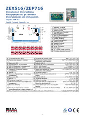 Pima ZEP716 Instrucciones De Instalación