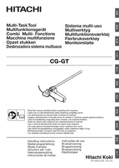 Hitachi CG-GT Instrucciones De Manejo