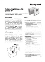 Honeywell CM900 RF Guia De Instalacion