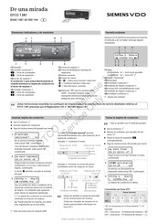 Siemens VDO DTCO 1381 Manual Del Usuario