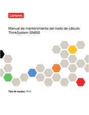 Lenovo ThinkSystem SN850 Manual De Mantenimiento