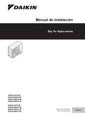 Daikin RZAG100N7V1B Manual De Instalación
