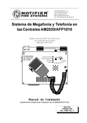 Notifier AM2020 Manual De Instalación