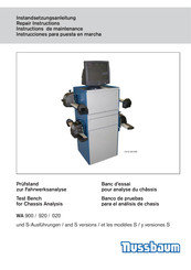 Nussbaum WA 900 Instrucciones Para Puesta En Marcha