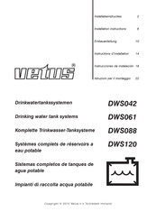 Vetus DWS088 Instrucciones De Instalación