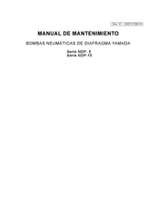 YAMADA NDP-5 Serie Manual De Mantenimiento