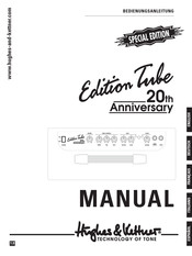 Hughes & Kettner Edition Tube 20th Anniversary Manual De Instrucciones