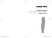 Panasonic ER-RZ10 Instrucciones De Funcionamiento