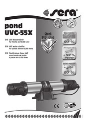 Sera UVC-55X Manual De Instrucciones