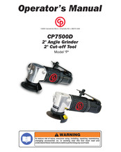 Chicago Pneumatic CP7500D Manual Del Operador