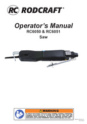 RODCRAFT RC6051 Manual Del Operador