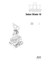 Windsor Saber Blade 16 Instrucciones Importantes De Seguridad