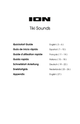 ION Tiki Sounds Guia De Incio Rapido