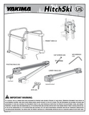 Yakima HitchSki Manual De Instrucciones