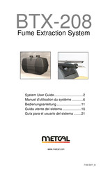 Metcal BTX-208 Guía Para El Usuario