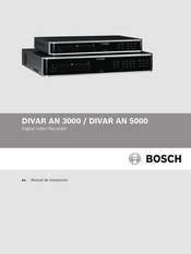 Bosch DIVAR AN 3000 Manual De Instalación