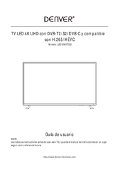 Denver LED-5569T2CS Guía De Usuario