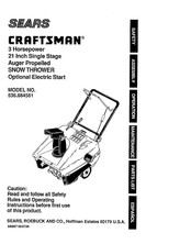 Sears Craftsman 536.884561 Manual Del Usuario