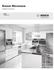 Bosch HMD8451UC Instrucciones De Instalación