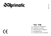 Aprimatic T22 Instrucciones Para La Instalación