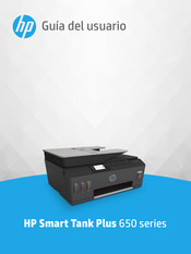 HP Smart Tank Plus 650 Serie Guia Del Usuario