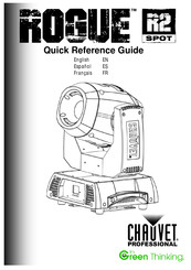 Chauvet Professional Rogue R2 Spot Guía De Referencia Rápida