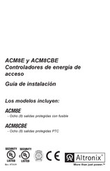 Altronix ACM8E Guia De Instalacion