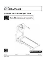 Nautilus T514 Manual De Montaje Y Del Propietario