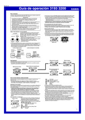 Casio 3193 Guía De Operación