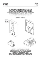 Urmet 1722/81 Manual De Instrucciones