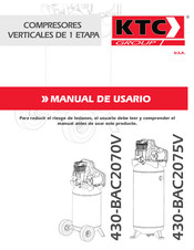 KTC 430-BAC2075V Manual De Usario