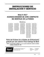 Bard MULTI-TEC W72AAPA Instrucciones De Instalación Y Servicio