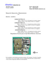 KINETICS KSR6C007PM11O Manual De Operación Y Mantenimiento