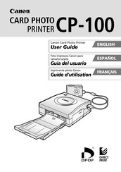 Canon CP-100 Guia Del Usuario