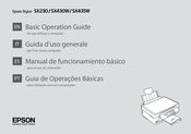 Epson Stylus SX230 Manual De Funcionamiento Básico