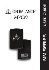 On Balance MYCO MM-100 Guia Del Usuario