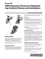 Honeywell VRN2 Instrucciones De Instalación