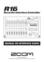 Zoom R16 Manual De Instrucciones