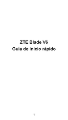 ZTE Blade V6 Guia De Inicio Rapido
