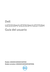 Dell UZ2215H Guia Del Usuario