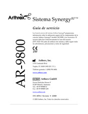 Arthrex Sistema Synergy RF Guía De Servicio