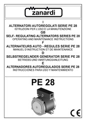 zanardi NPE32-D/4 Instrucciones Para Uso Y Mantenimiento