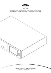 NAIM HDX-SSD Guia De Inicio Rapido